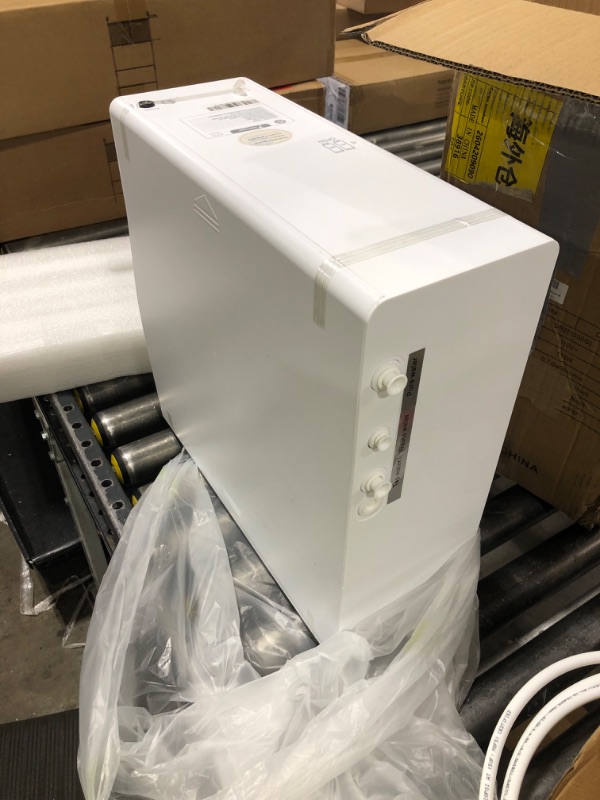Photo 1 of Vortopt 1000GPD Under Sink Water Purifier 3:1 Pure to Drain, Tankless RO Water Filter System, 0.0001um Purification for Drinking, Reduces TDS, Smart Faucet. (DR2-1000(White))