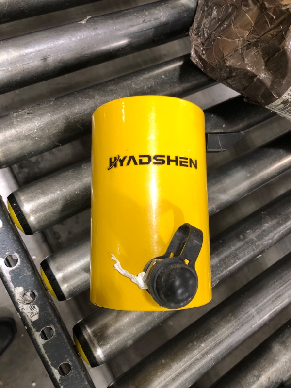 Photo 1 of  100T Short Type 2" Stroke Hydraulic Lifting Cylinder Porta Power Ram Jack Single Acting Lifting Cylinder Retract Automatically 