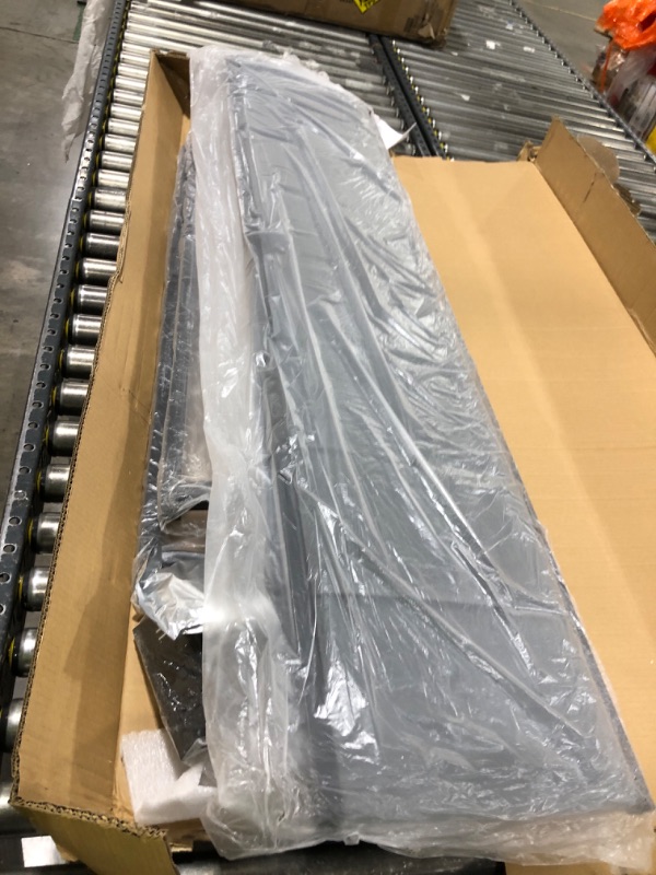Photo 1 of Liians Queen Bed Frame with Headboard, Metal Platform Bed with Smart LED Lights and USB Charging Station, Easy Assembly, No Box Spring Needed
