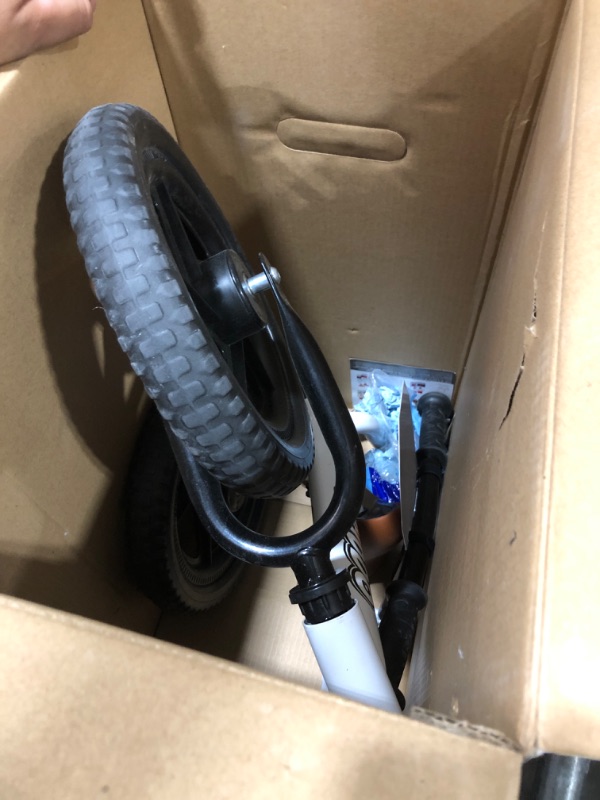 Photo 1 of KRIDDO 2-in-1 Kids Tricycle and Toddler Balance Bike 2 Year Old, Detachable Pedals and Stowable Training Wheels, DIY Plate, Riding Trikes Toy for Ages 18 Months to 3 Years, White