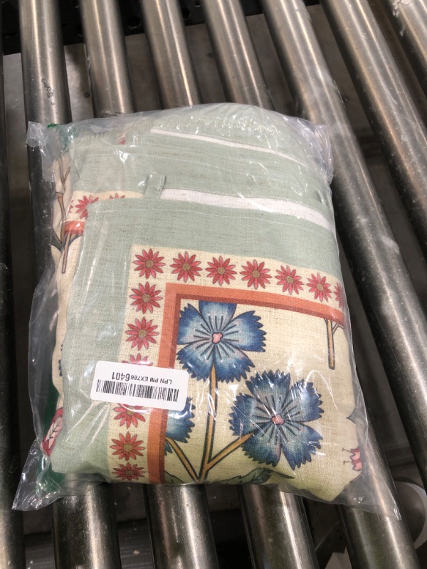 Photo 1 of bilin gaier Vintage French Linen Rectangle Tablecloth,Multiple Prints Table Cloth,Soft and Durable Tablecloths,Decor Table Cover for Kitchen,Dining,Tea Party,Home,Christmas,63"*110"