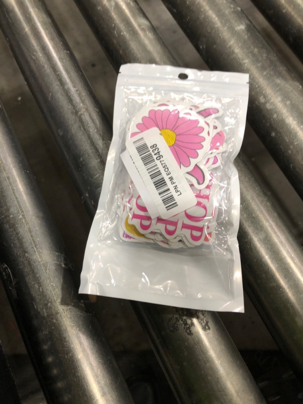 Photo 1 of 102 Pcs Preppy Stickers Vinyl Aesthetic Waterproof Stickers Adorable Decor Supplies Pink Party Suitable for Mobile Phone Computer Skateboard Water Bottle Suitcase Car etc