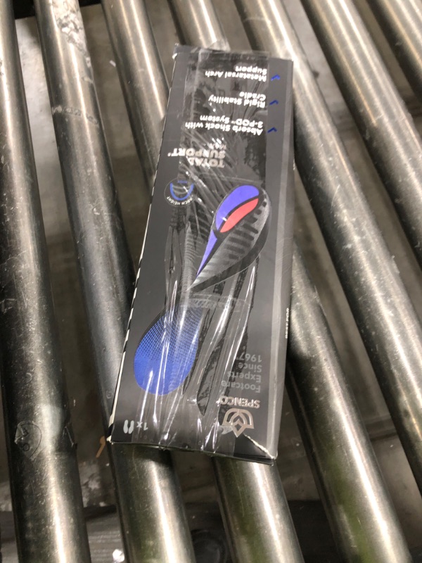 Photo 1 of Spenco Total Support Max Shoe Insoles - Orthotic Metatarsal Arch Support Inserts - Absorbs Shock, Reduces Over-Pronation, Conforms to Foot Contours, Deep Heel Cupping Men's 12.5-13.5