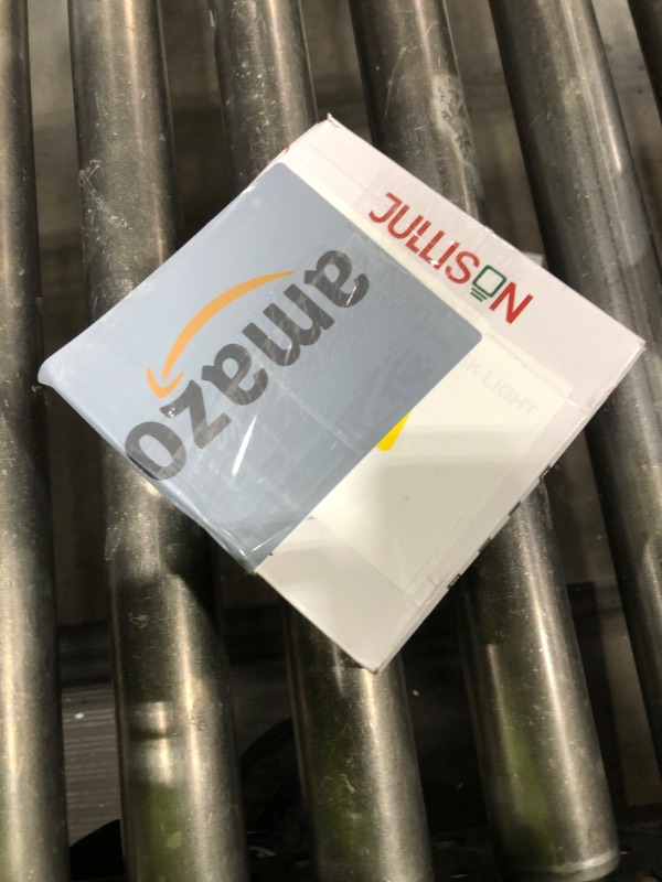 Photo 1 of JULLISON 4 Inch LED Low Profile Recessed & Surface Mount Disk Light, Round, 10W, >600 Lumens, 3000K Warm White, CRI80, DOB Design, Dimmable, cETLus Listed, 1 Pack(White)