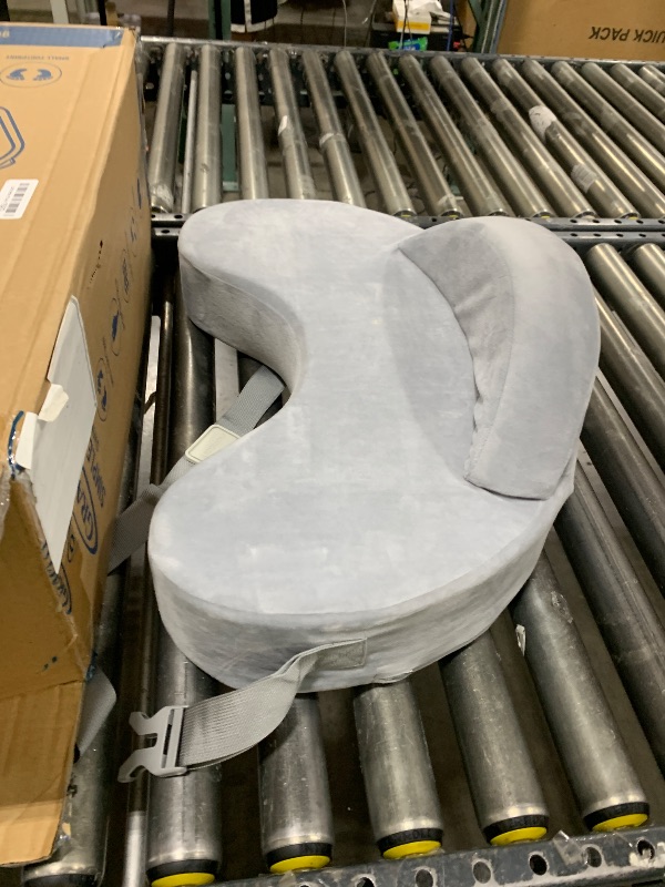 Photo 1 of Momcozy Pioneering Safety Fence Nursing Pillow for Breastfeeding- Wider Feeding Pillows for More Support for Mom & Baby- Easier Nursing & Hand Free- Fit for All, Removable Cotton Cover
