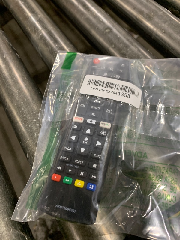 Photo 1 of Genuine Magabox MG4 Remote Control – Original Replacement, Compatible with Magabox MG4 and MG4 Plus TV Box, Quick Access to Favorite Apps, User-Friendly Design

