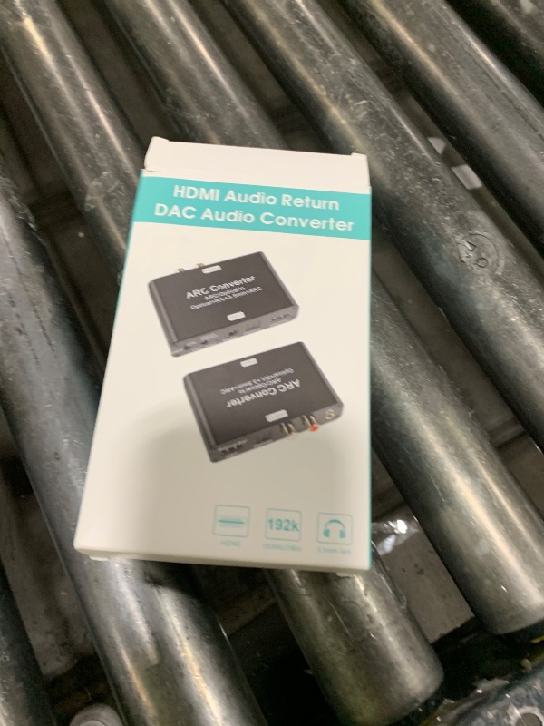 Photo 1 of Tendak ARC Audio Extractor, 192KHz Digital to Analog Audio Converter DAC Converter, HDMI ARC or SPDIF/Optical to HDMI, SPDIF/Optical, 3.5mm Jack & Stereo L/R Outputs for TV, DVD and Game Consoles