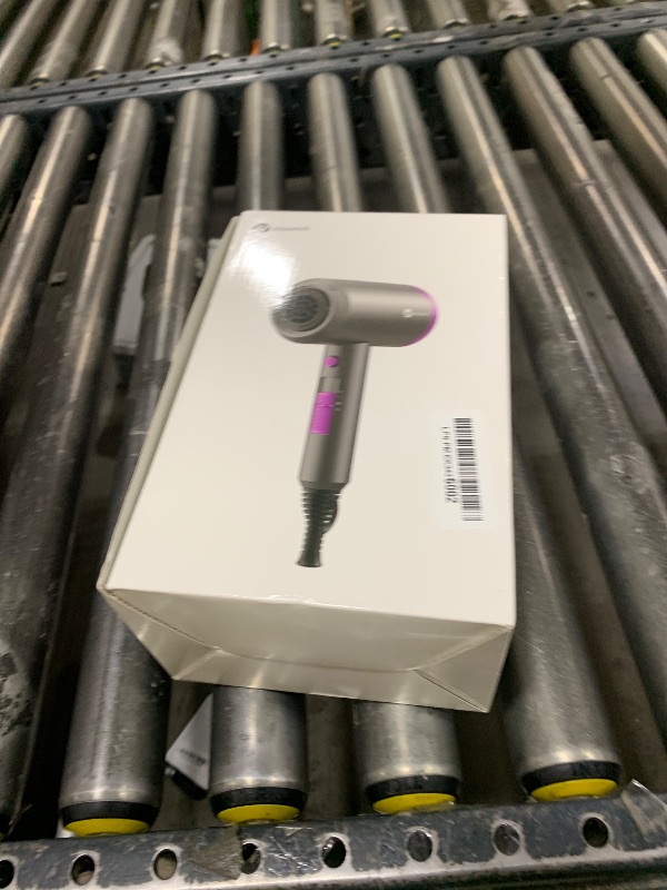 Photo 1 of slopehill Professional Ionic Hair Dryer, Powerful 1800W Fast Drying Low Noise Blow Dryer with 2 Concentrator Nozzle 1 Diffuser Attachments for Home Salon Travel