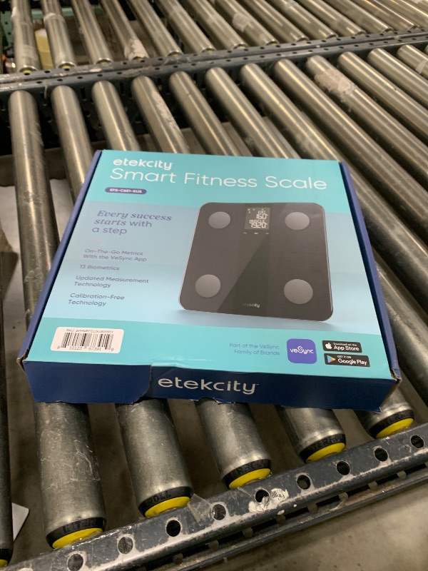 Photo 1 of Etekcity Upgraded Smart Scale for Body Weight, Bathroom Digital Scale with BMI, Body Fat, Muscle Mass, 13 Metrics with a Large Display, Support Offline Mode and Apps Connection