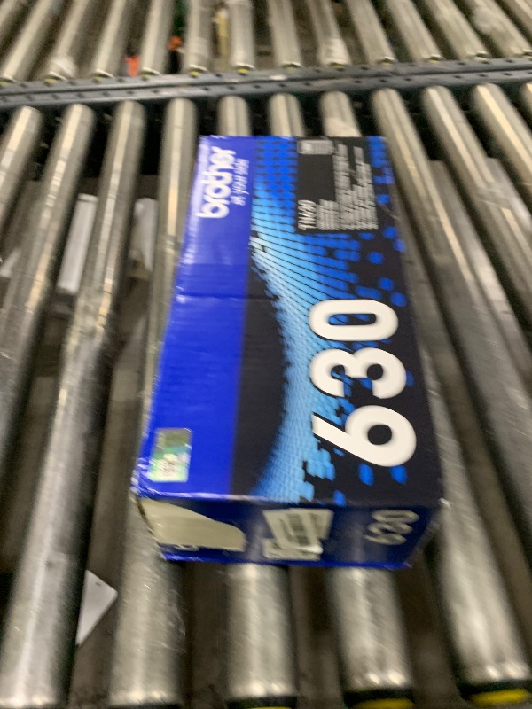 Photo 1 of Brother Genuine Standard Yield Toner Cartridge, TN630, Replacement Black Toner, Page Yield Up To 1,200 Pages, Amazon Dash Replenishment Cartridge