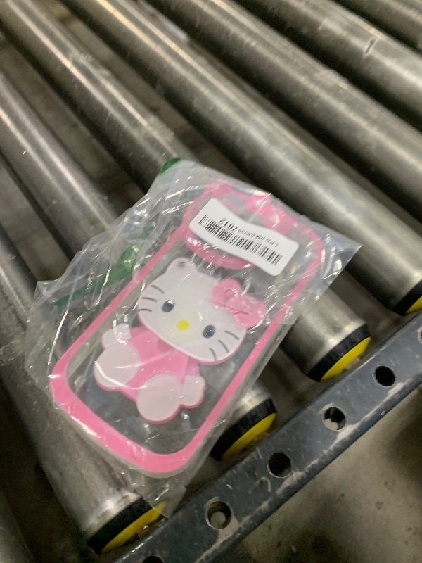 Photo 1 of USUGER Cute Kawaii Cartoon Phone Case for iPhone 11 Pro Max Built-in Makeup Mirror for Women Girls, Soft Silicone Transparent Protective Phone Case for iPhone 11 Pro Max 5.8 Inch, Pink