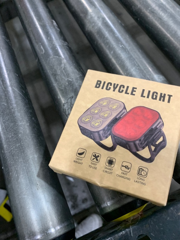Photo 1 of Zewdov Bike Lights for Night Riding, USB Rechargeable Bike Lights Front and Back, Waterproof IP65 Bicycle Light, 4+6 Modes Bike Headlight and Tail Light Set,1.5 Hrs Fast Charging, Easy to Install