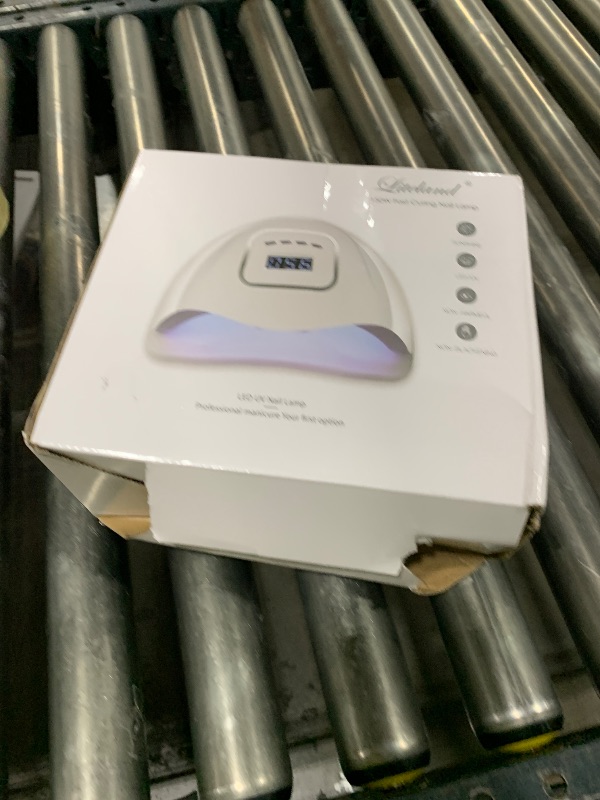 Photo 1 of UV Gel Nail Lamp,150W UV Nail Dryer LED Light for Gel Polish-4 Timers Professional Nail Art Accessories,Curing Toe Nails