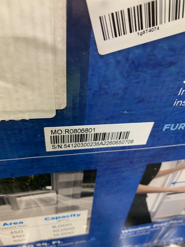Photo 1 of Midea MAW08V1QWT U-Shaped AC Window Air Conditioner