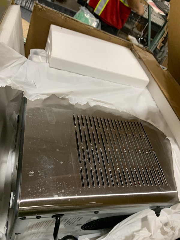 Photo 1 of GE Profile Opal 2.0 XL with 1 Gallon Tank, Chewable Crunchable Countertop Nugget Ice Maker, Scoop included, 38 lbs in 24 hours, Pellet Ice Machine with WiFi & Smart Connected, Stainless Steel
