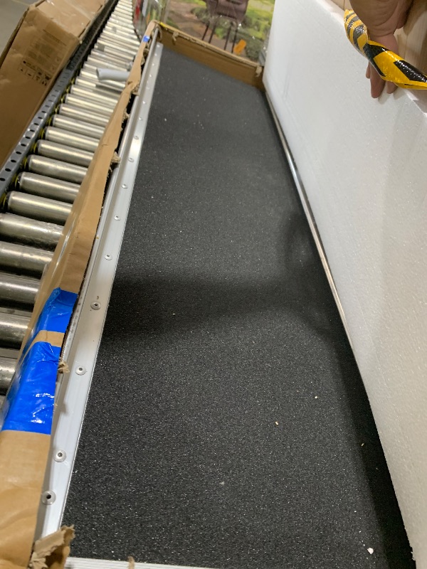 Photo 1 of FACHNUO 8 Feet Portable Wheelchair Ramp, Non-Skid Aluminum Handicap Ramps with Handle, Folding Threshold Wheel Chair Ramp for Home Steps, Stairs, Entry, Threshold, Doorways, Scooter, 800LBS Capacity