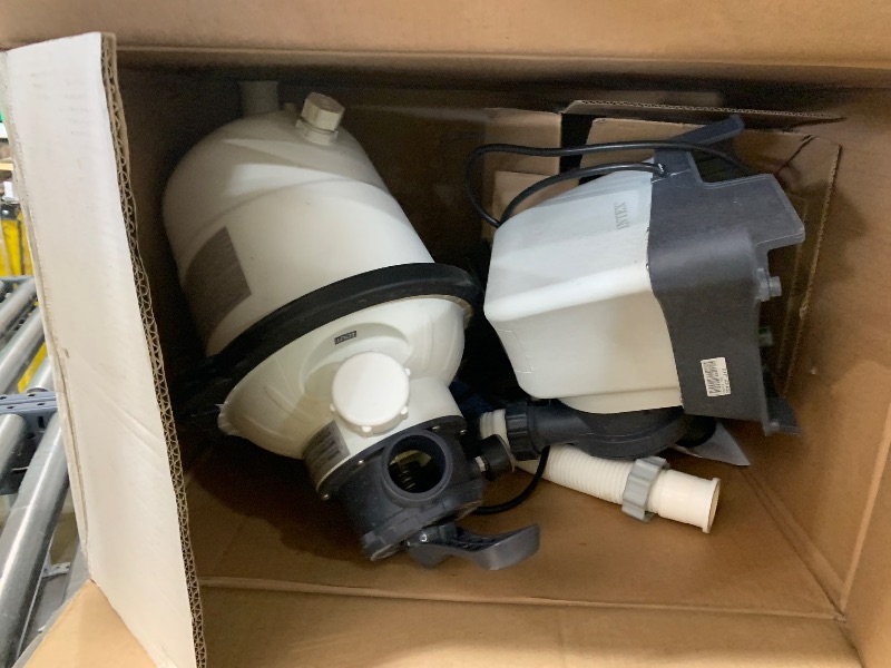 Photo 1 of Intex 26651EG 3,000 GPH Above Ground Pool Sand Filter Pump with Automatic Timer