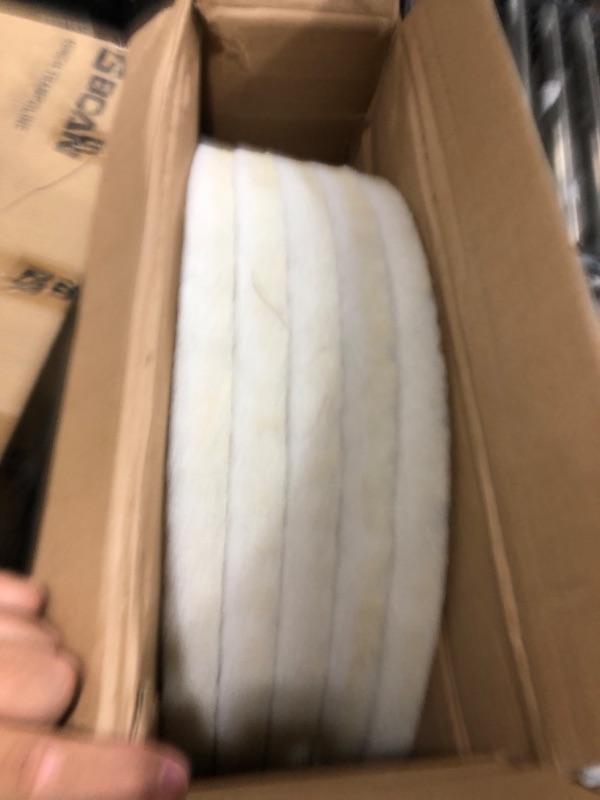 Photo 1 of 3M White Super Polish Pad 4100, 17" Floor Pad, Machine Use (Case of 5)