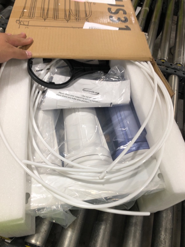 Photo 1 of iSpring US31 Classic 3-Stage Under Sink Water Filtration System for Drinking, Tankless, High Capacity, Sediment + GAC + Carbon