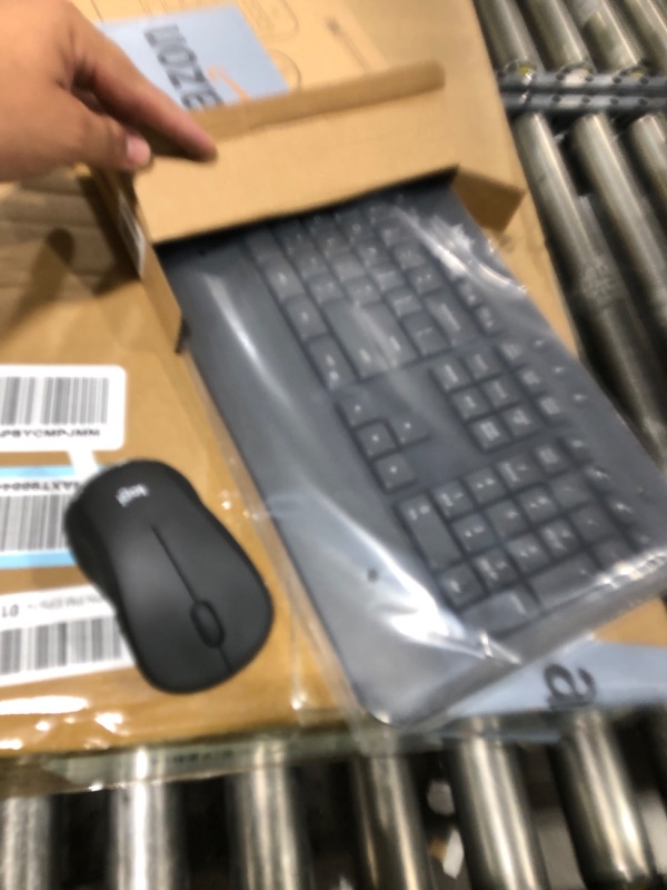 Photo 1 of Logitech MK540 Advanced Wireless Keyboard and Mouse Combo for Windows, 2.4 GHz Unifying USB-Receiver, Multimedia Hotkeys, 3-Year Battery Life, for PC, Laptop
