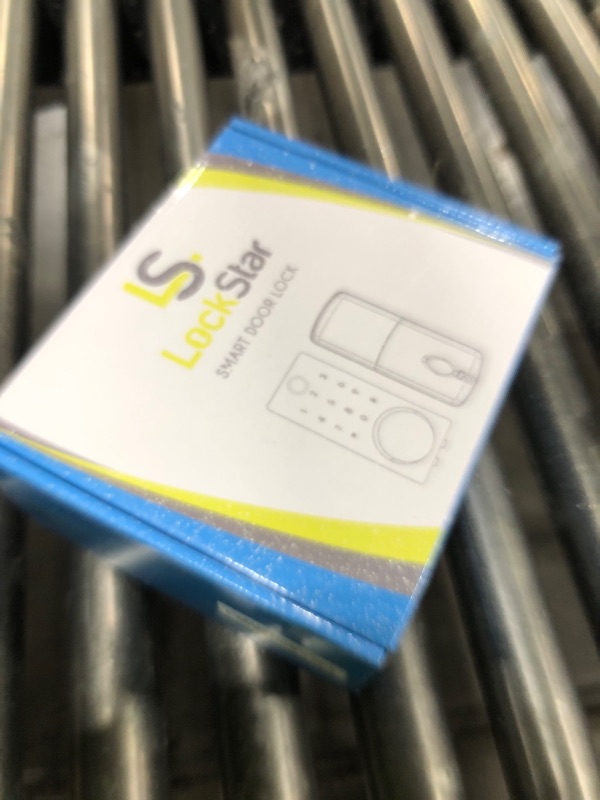 Photo 1 of LOCKSTAR® Smart Door Lock • Keyless Entry Deadbolt Door Lock • Multiple Entry Methods – APP • Fingerprint Touch ID • Keypad Code • Card FOB • Traditional Key • Smart Home Devices
