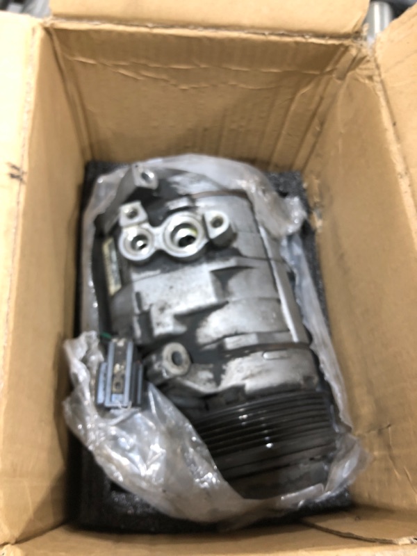 Photo 1 of OCPTY AC Compressor for 2007-2012 for Buick Enclave for Chevy Traverse for GMC Acadia for Saturn Outlook 2021784AM 2021784R 1421625 1421625NC C1789 C1789R 6512525 7512525 255659