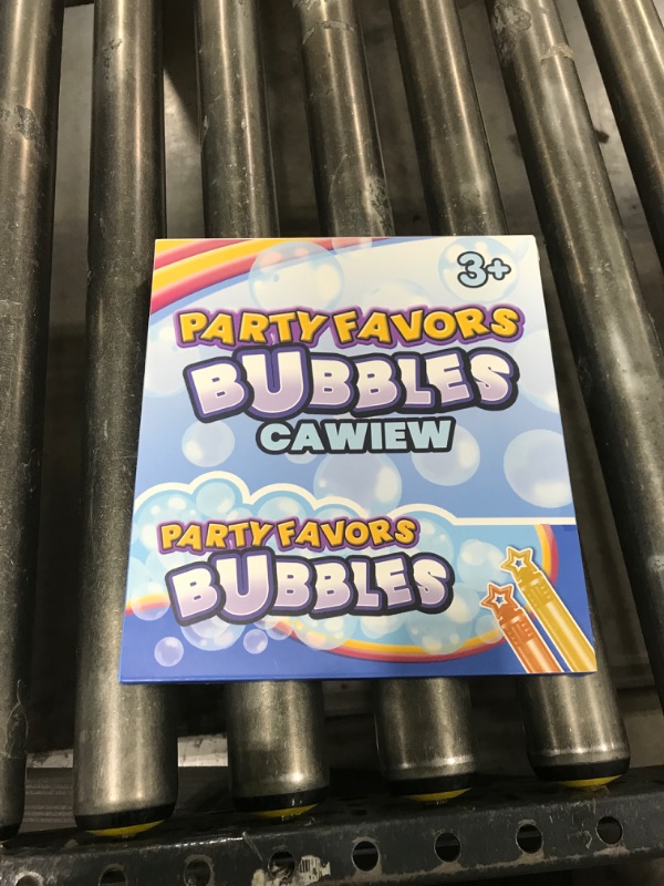 Photo 1 of 32 Pcs 8 Colors Neon Bubbles Party Favors For Kids, Mini Star Bubble Wand Bulk In Gift Box as Goody Bags Stuffer, Classroom Giveaways, Carnival Prizes Toy, Birthday Treats, Party Supplies For Toddlers