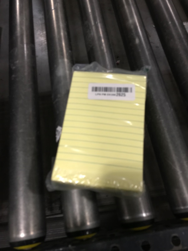 Photo 1 of Post-it Super Sticky Notes, 4x6 in, 5 Pads, 2X The Sticking Power, Canary Yellow, Recyclable