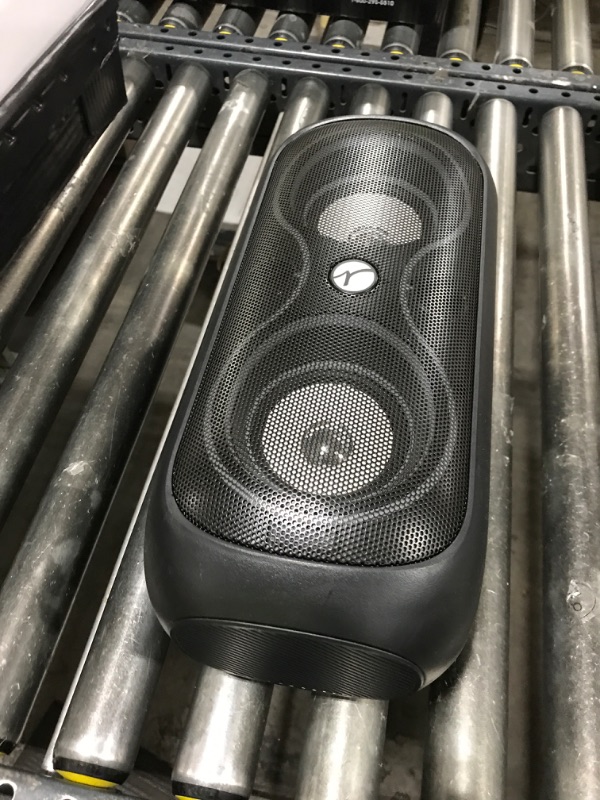 Photo 1 of Wireless TWS Portable Bluetooth Speaker, Beat-Driven Lights, 120dB Loud Stereo Party Speaker with Bluetooth 5.3, USB/TF/AUX/FM/Mic, Built-in Carry Handle, Powerful Sound for Home,Outdoor,Party,Camping