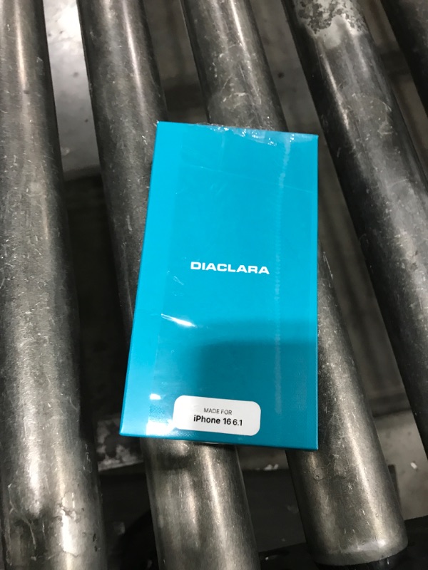 Photo 1 of Diaclara Designed for iPhone 16 Case, Full Body Rugged Case with Built-in Touch Sensitive Anti-Scratch Screen Protector, with Camera Protection for iPhone 16 6.1" (Black)