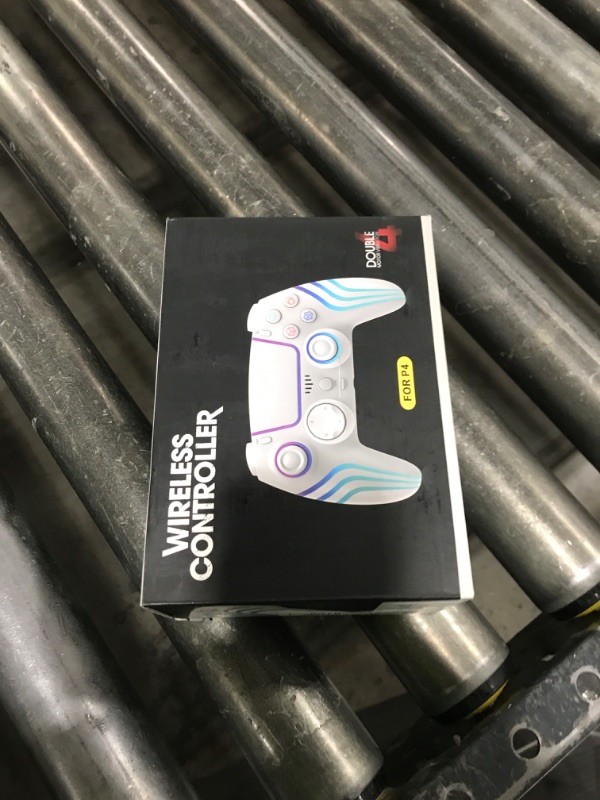 Photo 1 of MOLICUI Wireless Controller for PS4 with RGB Lighting, Compatible with PS4 console/Windows PC,/Android/iOS