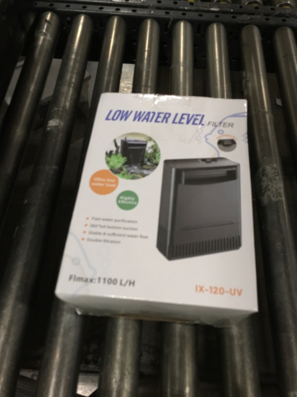 Photo 1 of Turtle Filter U V-ery Suitable for 40-100 Gallon Turtle Tank Filter, Internal Filter Turtle Water Filter for Amphibians Fresh Saltwater Cloudy Green Water Crystal Clear with Turtle Tank Deodorization