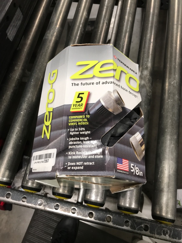 Photo 1 of 5/8" x 50ft zero-G Lightweight Garden Hose, Kink Free Garden Hose, Teknor Apex Water Hose