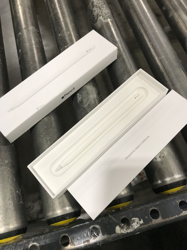 Photo 1 of Apple Pencil (2nd Generation): Device Compatibility Check Required - Pixel-Perfect Precision, Perfect for Note-Taking, Drawing, and Signing documents. Attaches, Charges, and Pairs magnetically.