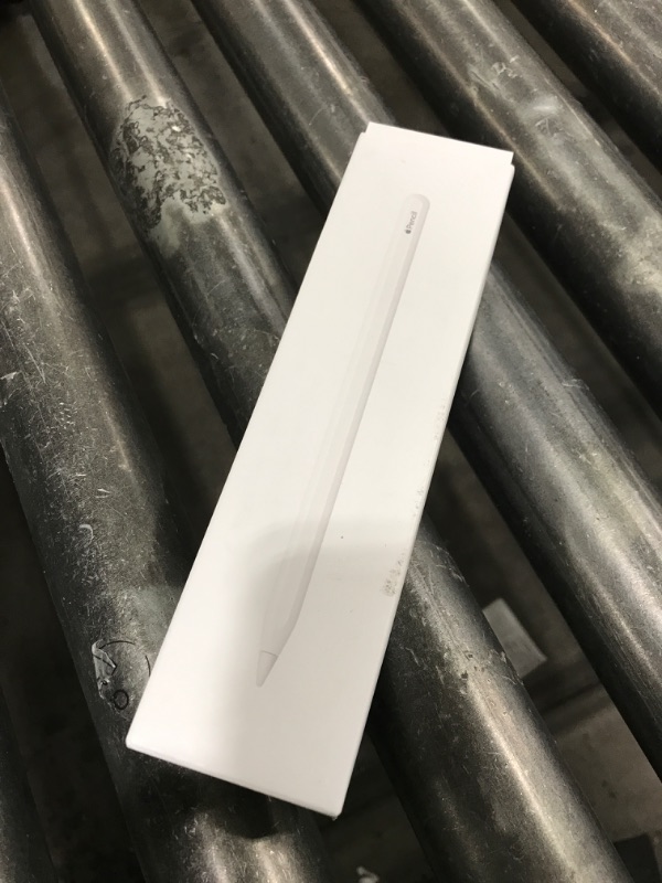 Photo 1 of Apple Pencil (2nd Generation): Device Compatibility Check Required - Pixel-Perfect Precision, Perfect for Note-Taking, Drawing, and Signing documents. Attaches, Charges, and Pairs magnetically.