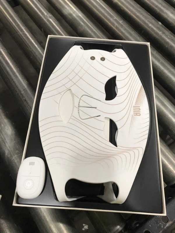 Photo 1 of INIA Red Light Therapy Mask for Face, Glow Wireless LED Face Mask Light Therapy with Near-Infrared Red Light (NIR), Rechargeable and Ergonomic Design for Home & Travel