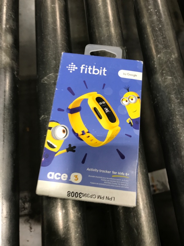 Photo 1 of Fitbit Ace 3 Activity-Tracker for Kids 6+, Minions Special Edition, Yellow, One Size