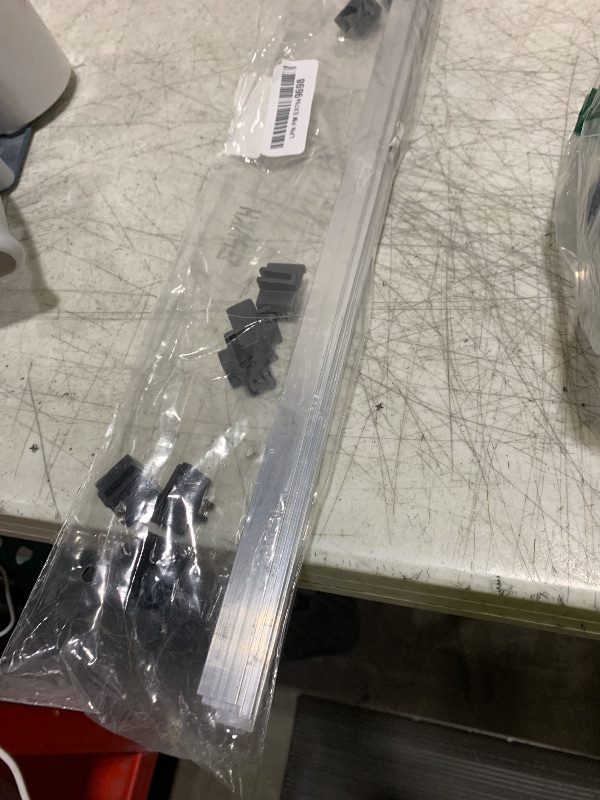 Photo 1 of Epakh 8 Pieces Metal Hanging Divider Rail Clip File 4 Pieces File Cabinet Rails for Hanging Folder Frame for Storage