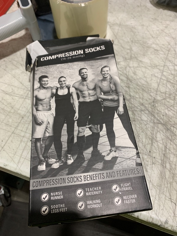 Photo 1 of Compression socks 15 - 20 mmhg 2 pack