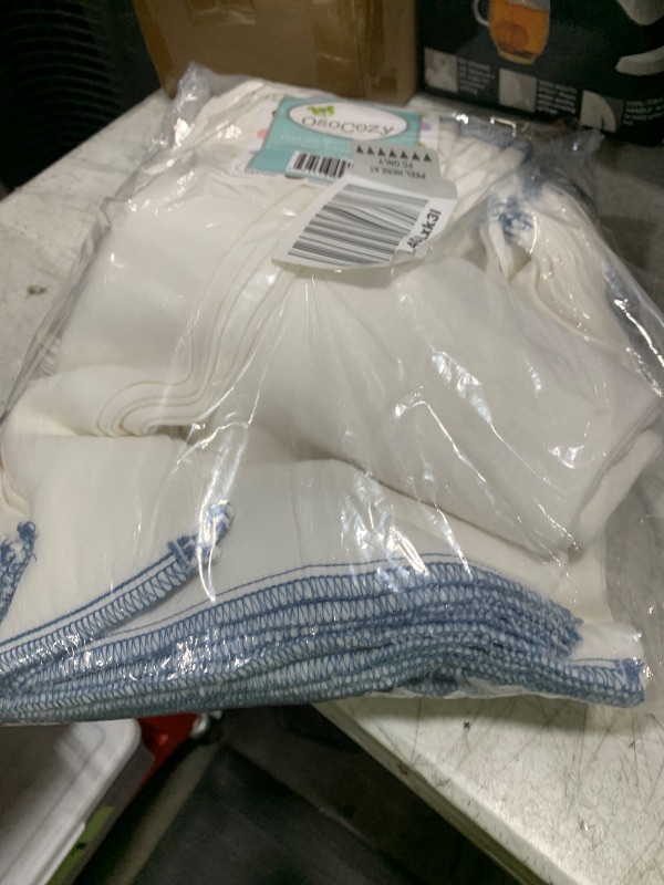 Photo 1 of OsoCozy - Prefold Cloth Diapers (1 Dz) - Soft, Absorbent Durable Diaper Service Quality Prefolds. 100% Cotton - 12"x16", Fits 7-15 Lbs. - (Infant 4x6x4)