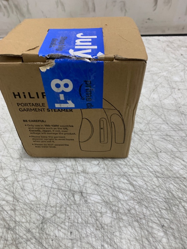 Photo 1 of HiLIFE Steamer for Clothes, Portable Handheld Design, 240ml Big Capacity, 700W, Strong Penetrating Steam, Removes Wrinkle, for Home, Office(ONLY FOR 120V)