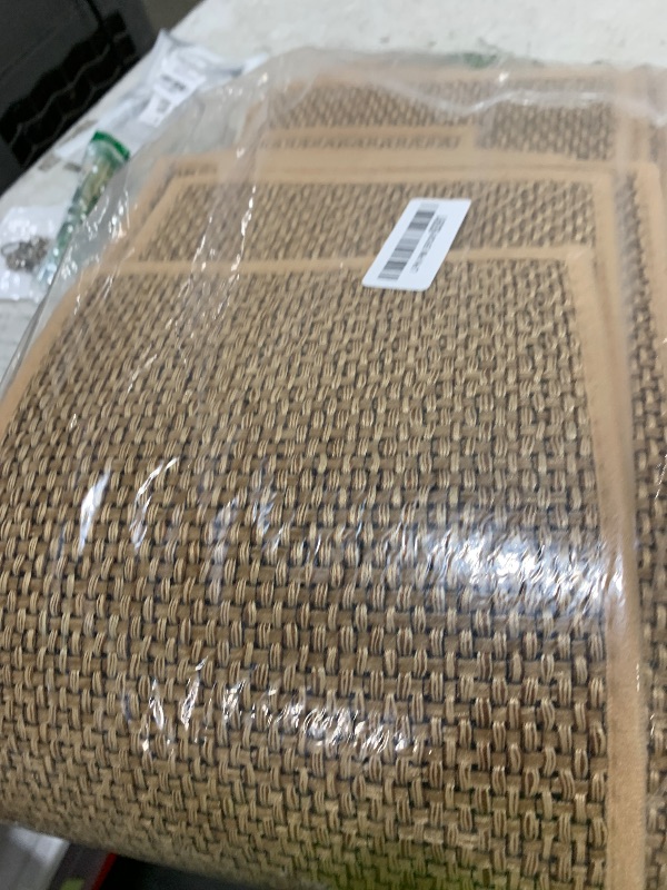 Photo 1 of SUMLANS Kitchen Mat 1 PCS, Cushioned Non Slip Rugs for Kitchen Floor, Absorbent Runner Comfort Standing Mats Washable for Kitchen, Office, Home (Brown, 17.3"x47")