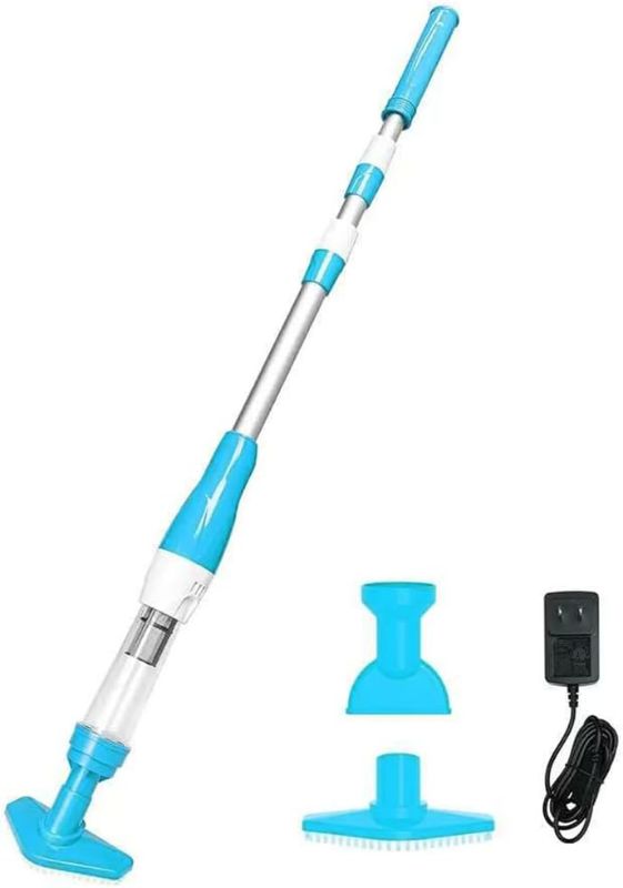 Photo 1 of 3 in 1 Cordless Rechargeable Pool Vacuum, Handheld Pool Cleaner Ideal for Spas, Hot Tubs and Small Pools for Sand and Debris 2025 New
