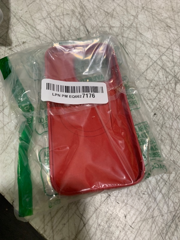 Photo 1 of TAURI for iPhone 15 Pro Case, Removable Magnetic Wallet Case with Card Holder, [Compatible with MagSafe] Durable PU Leather Phone Case with Wireless Charging, Red