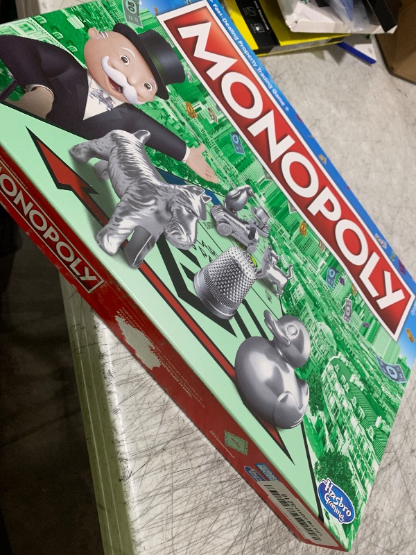 Photo 1 of Monopoly Game, Family Board Games for 2 to 6 Players & Kids Ages 8 and Up, Includes 8 Tokens (Token Vote Edition)