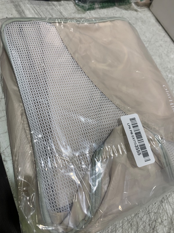 Photo 1 of 10 Set/8 Set Packing Cubes for Travel, Gifts for Women Mom,Anti-Tearing Suitcase Organizer for Luggage with Shoe & Hanging Toiletry Bag,OlarHike Vacation Essentials & Accessories for Cruise Ship,Cream