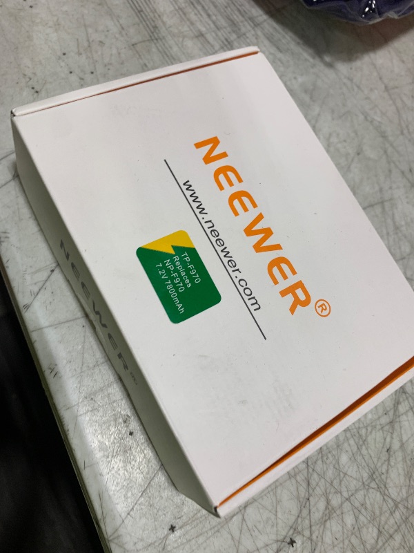 Photo 1 of Neewer 2Pcs NP-F970 Replacement Battery, 7800mAh Rechargeable USB C, Compatible with Sony NP-F550 750 950 970 FX3 FX30 A7 Canon R5 Nikon Z8 Camera 20W PD Fast Charging for Camcorder LED Light Monitor