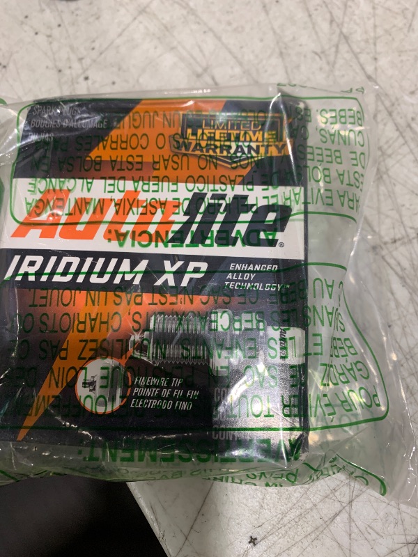 Photo 1 of Autolite Iridium XP Automotive Replacement Spark Plugs, XP26 (4 Pack)