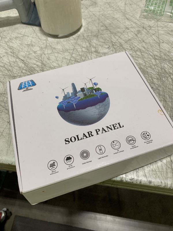 Photo 1 of 6W Solar Panel Compatible with Google Nest Camera Outdoor & Indoor (Battery Version), Solar Power Charger for Google Nest Cam with Indicator Light,13ft Cable IP66 Weatherproof Solar Panel