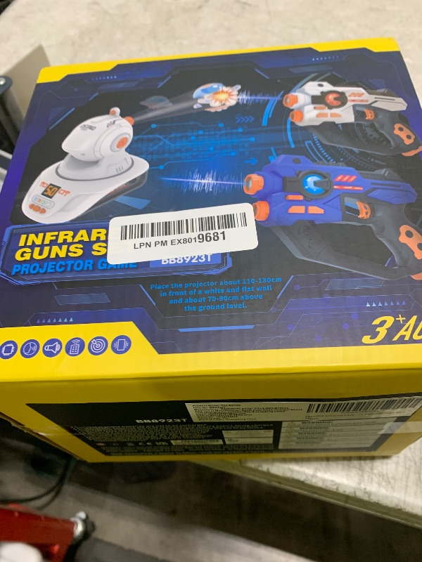 Photo 1 of HISTOYE Laser Tag Guns Set of 2 with Projector Lazer Shooting Game for Kids Teens Adults with Digital LED Score Display Birthday Easter Toys for 6 7 8 9 10 11 12+Year Old Boys Girls